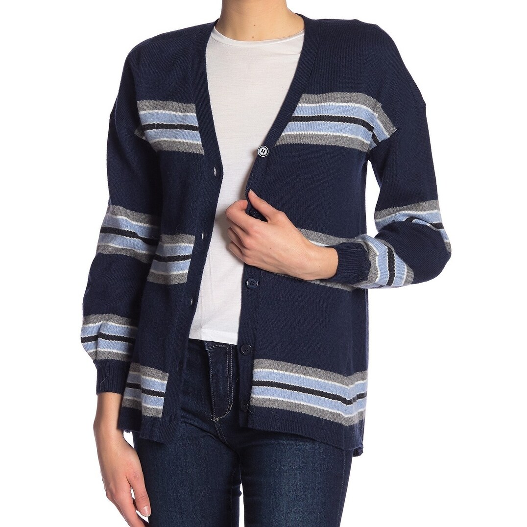 striped cardigan sweater womens