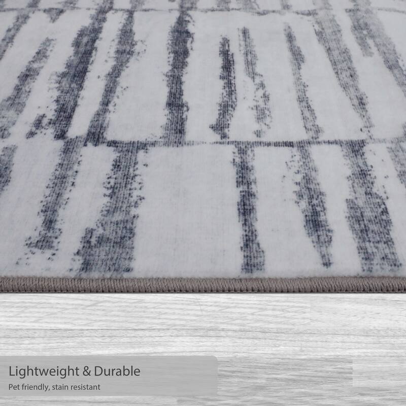 Jean Pierre New York Enderlin Stripe Dream Printed Chenille Rugs