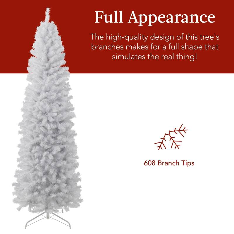 White Artificial Pencil Holiday Christmas Tree - Bed Bath & Beyond ...