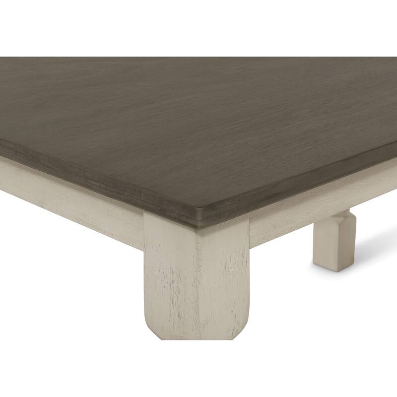 CraftPorch Mid-century Elegant Two-tone 7-piece Dining Set