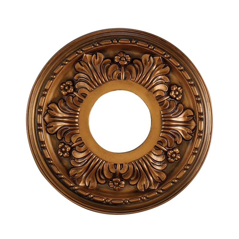 Elk Home Acanthus 11'' Wide Medallion - Antique Bronze