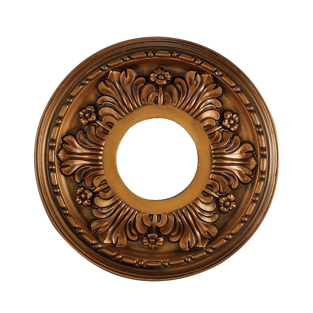 Elk Home Acanthus 11'' Wide Medallion - Antique Bronze