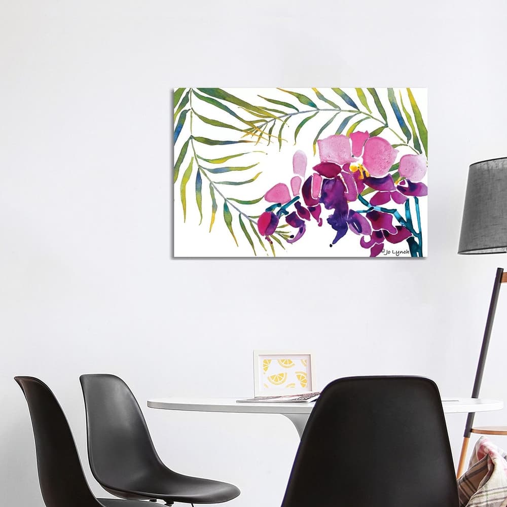 iCanvas "Orchid Leaves" by Jo Lynch Canvas Print