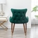 preview thumbnail 28 of 43, Lindale Contemporary Velvet Upholstered Nailhead Trim Accent Chair, Blue