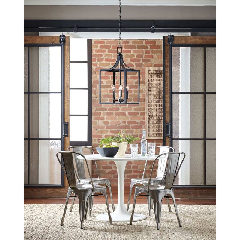 Bellevue Ipava 3 Light 10" Wide Mini Square Chandelier