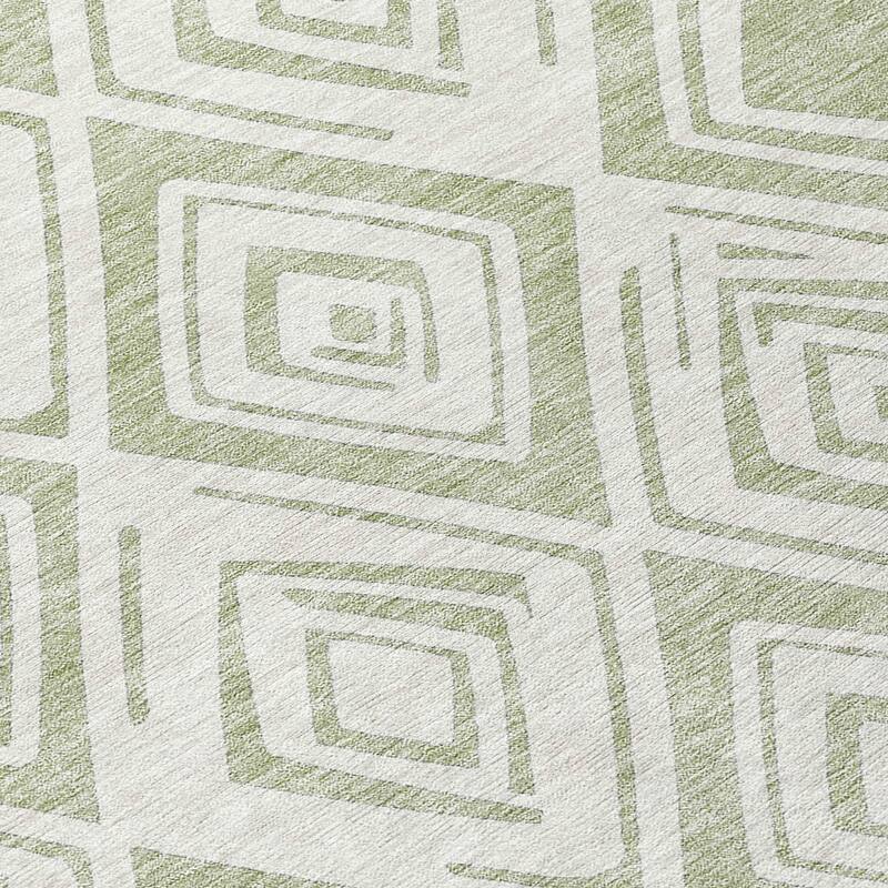 Machine Washable Indoor/ Outdoor Chantille Ombre Diamonds Rug
