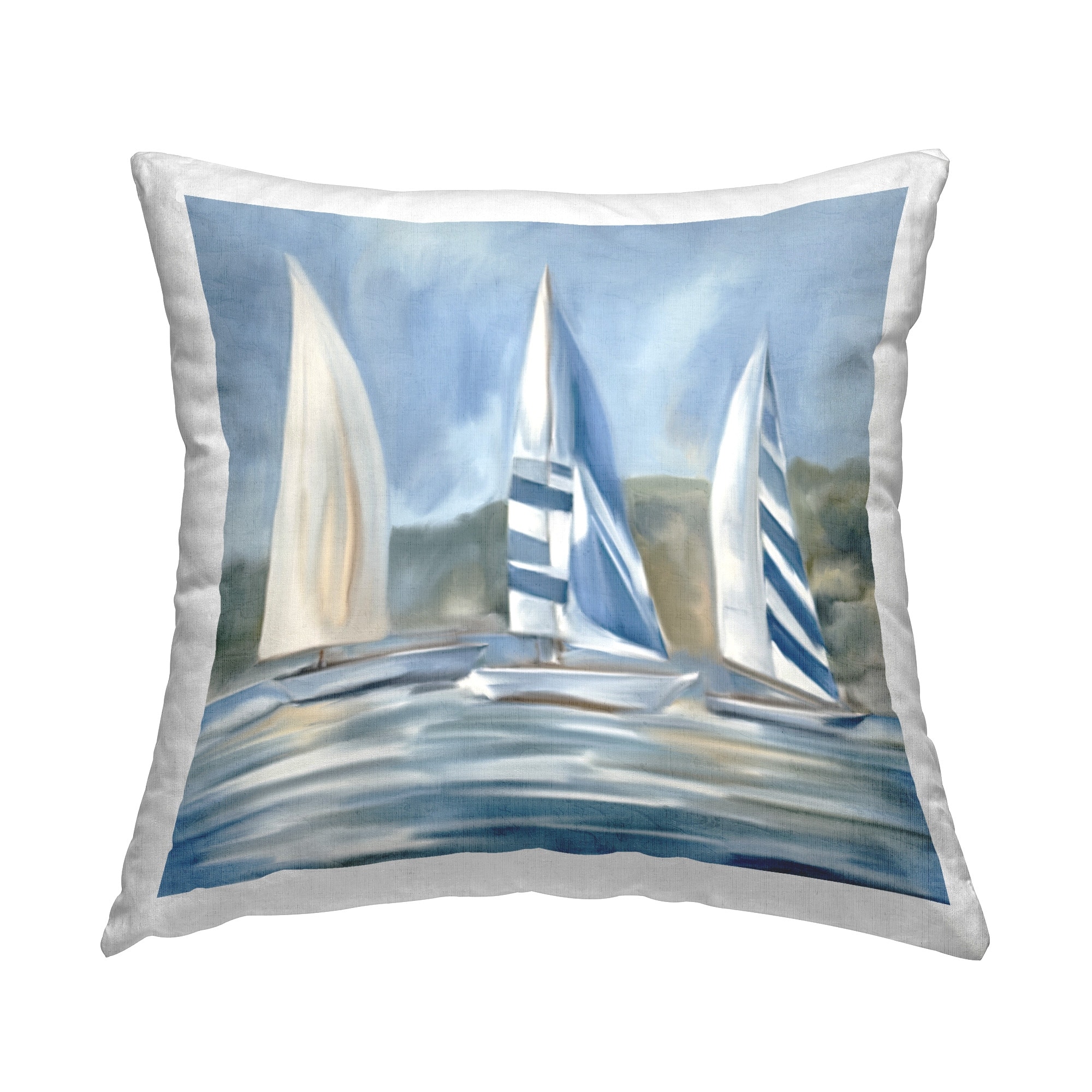 Nautical scatter cushions top