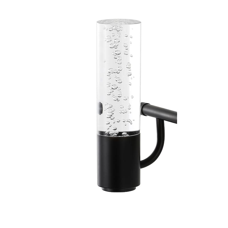 Alain Minimalist Modern Bubble Acrylic/Iron Integrated LED Vanity Light, by JONATHAN Y
