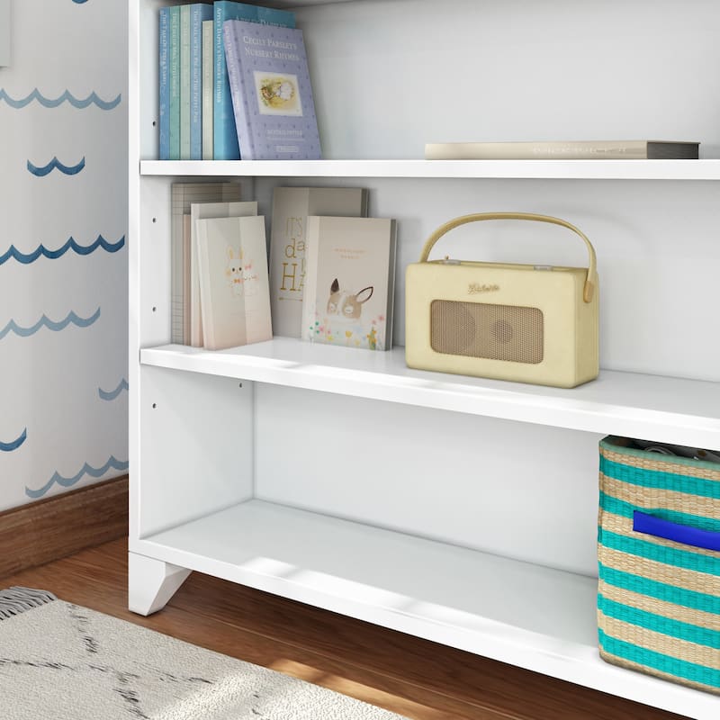 Max and Lily Classic 3-Shelf Bookcase