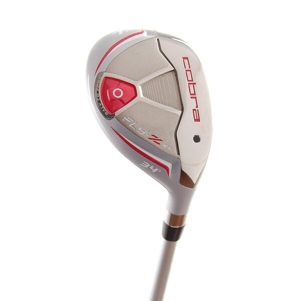 New Cobra Ladies Fly-Z XL (Red) Hybrid #7 34* Graphite 55g RH +HC