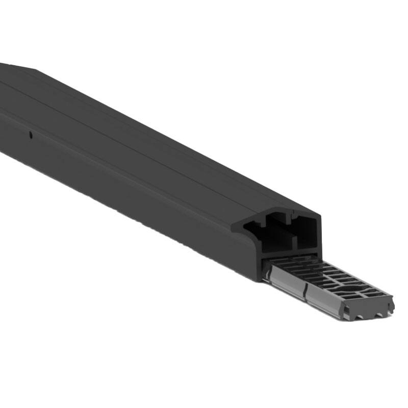 Ebbe America EK-SC375 Ebbe KERB 37.5" Shadow Shower Curb - Matte Black