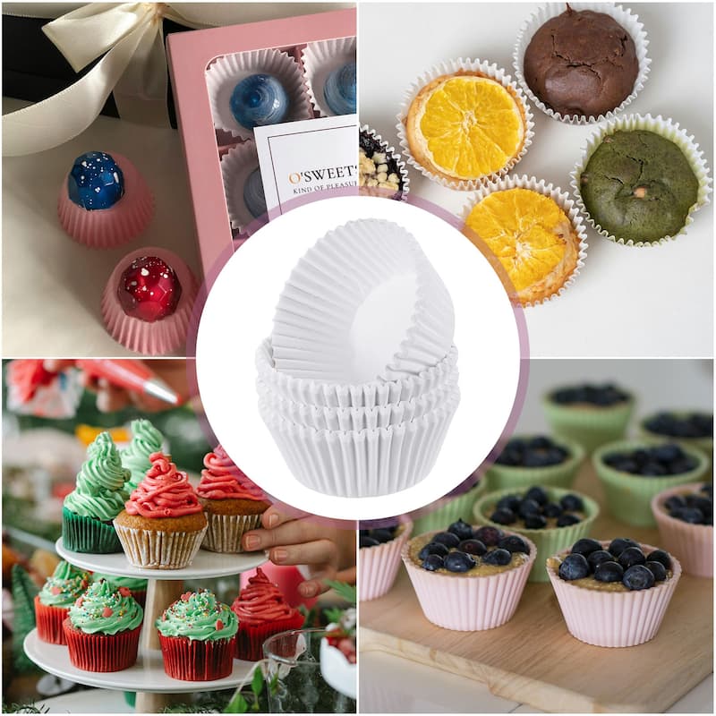 200 Count Cupcake Liners Cupcake Muffins Liners Paper Baking Cups