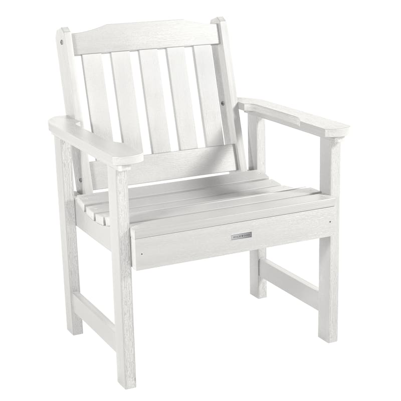 HIGHWOOD Lehigh Synthetic Wood Garden Chair - White