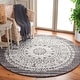 preview thumbnail 7 of 39, SAFAVIEH Handmade Ebony Dialita Medallion Wool Rug