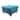 Blue Velvet Living Room Ottoman with Storage Space