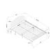preview thumbnail 8 of 9, Hind Modern Full Metal Single Arch Panel Kid Bed by Furniture of America