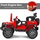 preview thumbnail 30 of 41, Costway 12V Kids Ride On Car 2 Seater Truck RC Electric Vehicles w/ - 48.5"X31.5"X31.5"