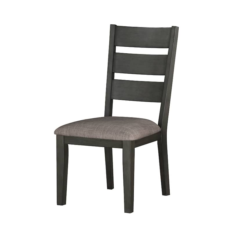 2PCS Side Chairs Set,Wood Frame Padded Seat Dining Chair