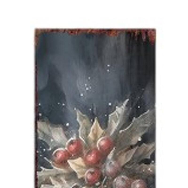 HomeRoots 72" Black And Red Solid Wood Christmas Nutcracker Porch Sign