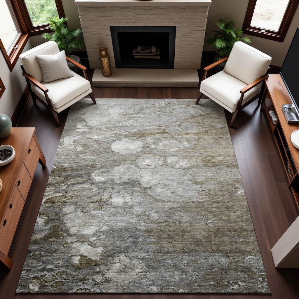 Premium Washable Super Soft Abstract Modern Mayfield Rug
