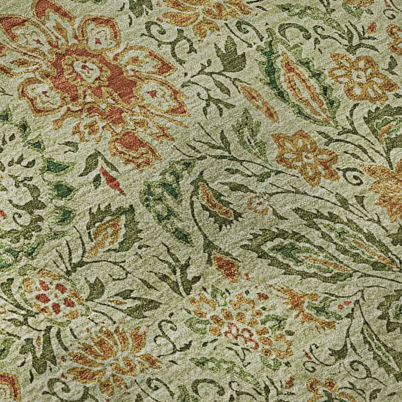 Premium Washable Super Soft Floral Mayfield Rug