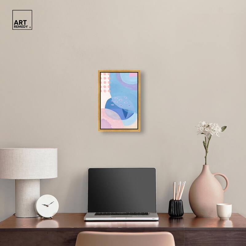 Doll Memories - Pretty Blue II Canvas by Art Remedy