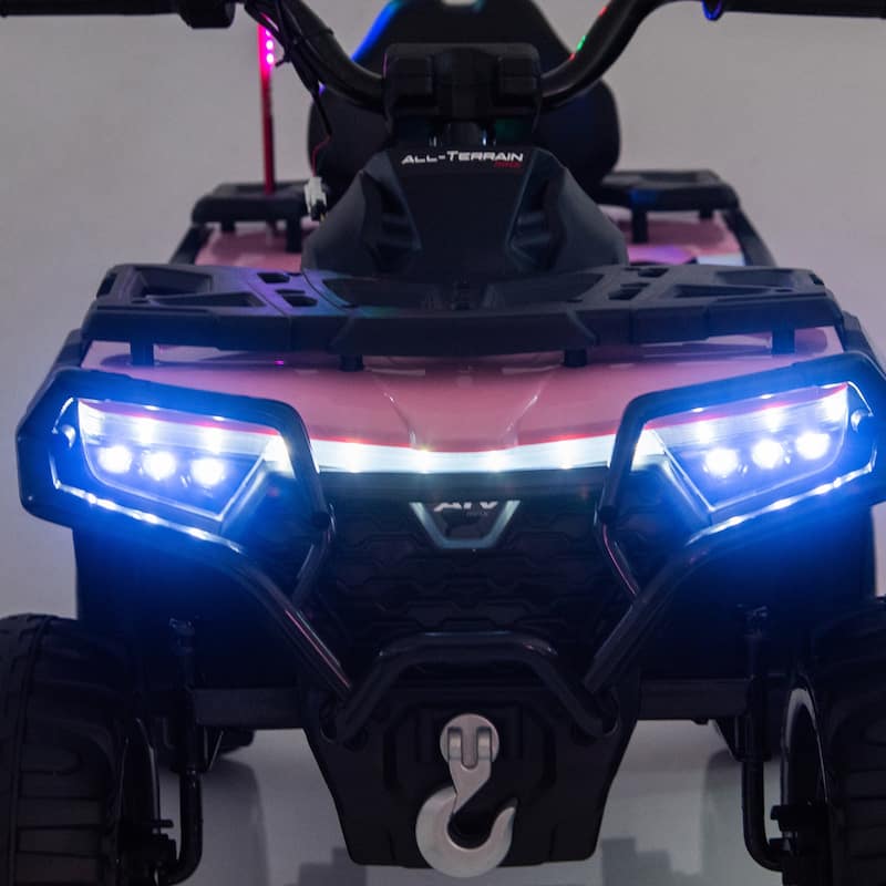 Off-Road Car Pink Ride on Car Battery Powered Electric Car Engineering Car