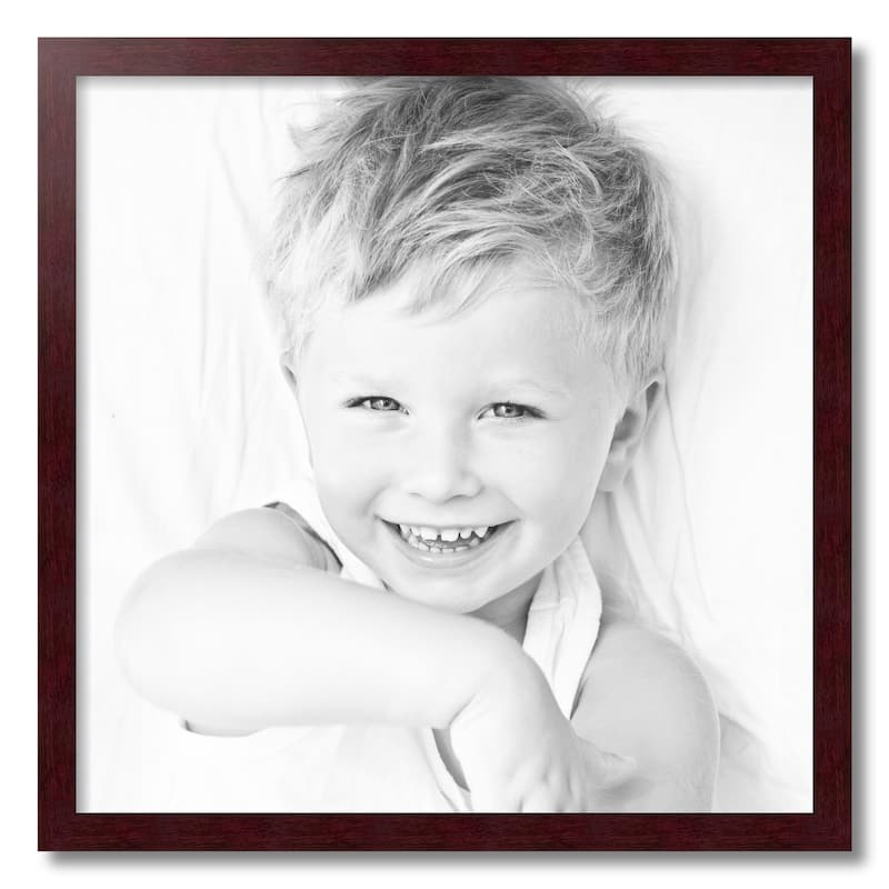 ArtToFrames Metro Modern 24x24 Inch Picture Frame, 1.25 Inch MDF Poster Frame Available in Multiple Colors (FRBW26-24x24)