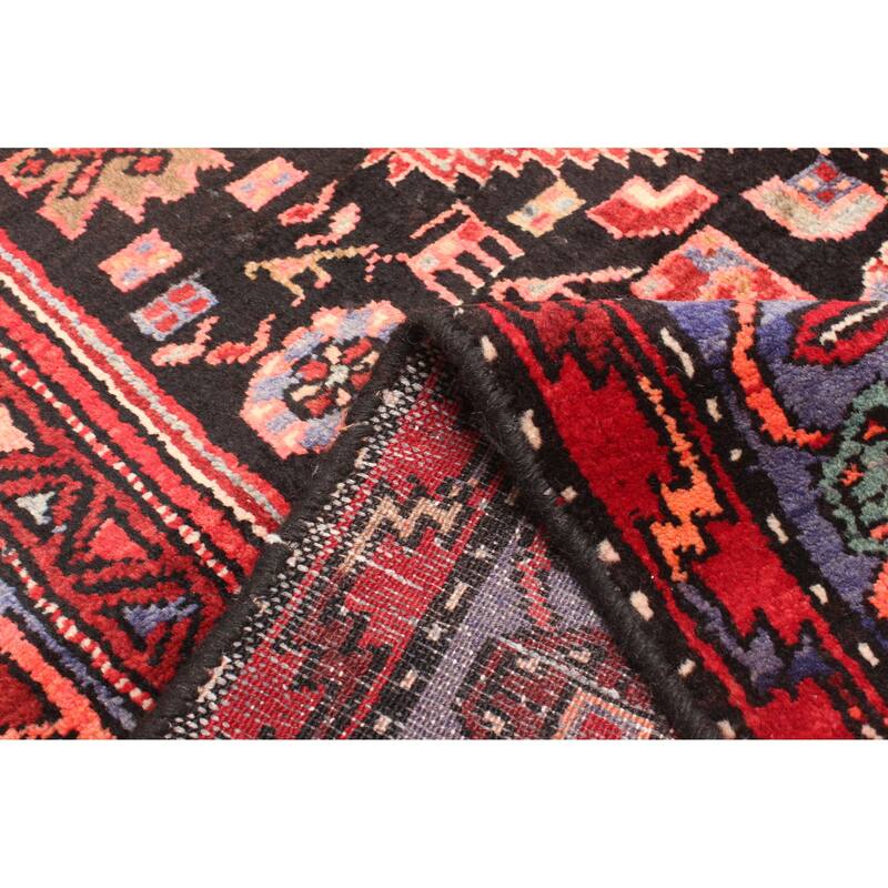 ECARPETGALLERY Hand-knotted Anadol Black Wool Rug - 4'7 x 7'11