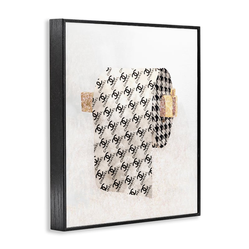 Stupell Fashion Glam...Designer Detailing Framed Wall Art - Multi-Color