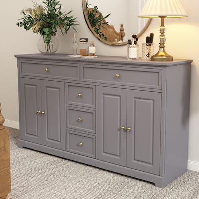 Bookcase Storage Cabinet Lacquered Buffet Sideboard Dresser