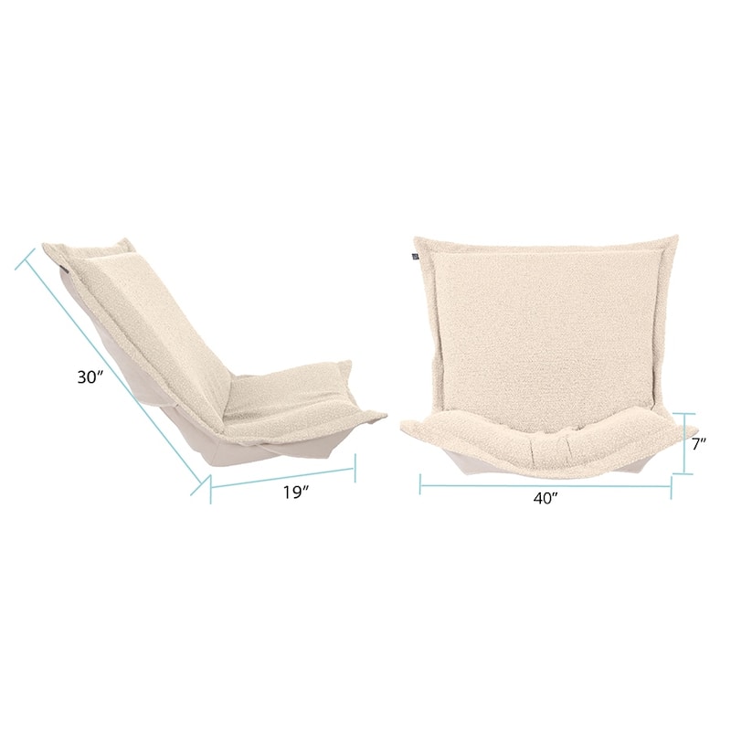Allan Andrews Puff Chair Cushion & Cover Only, Barbet Collection