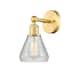 Option Satin Gold / Clear Crackle