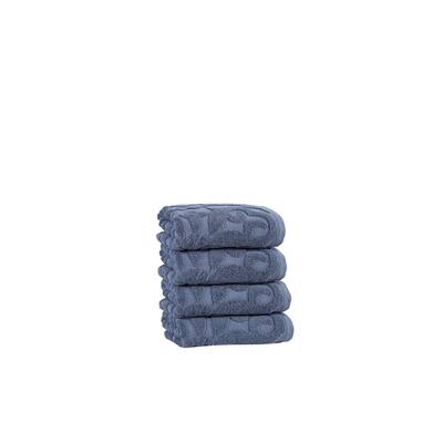 Ozan Premium Home 100% Genuine Turkish Cotton Patchouli Hand Towels (Set of 4)