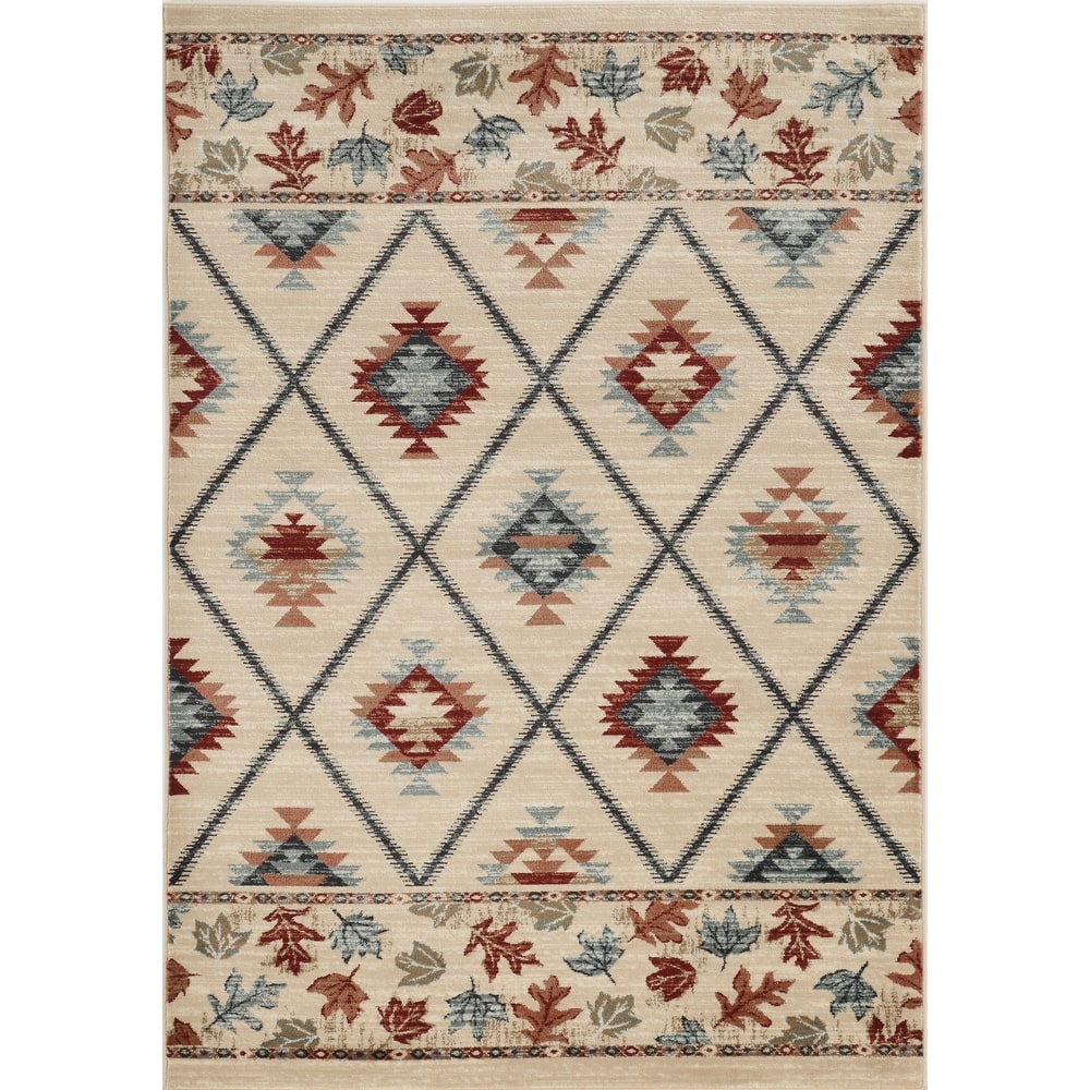 Porch & Den Worcester Ivory Southwestern Rug