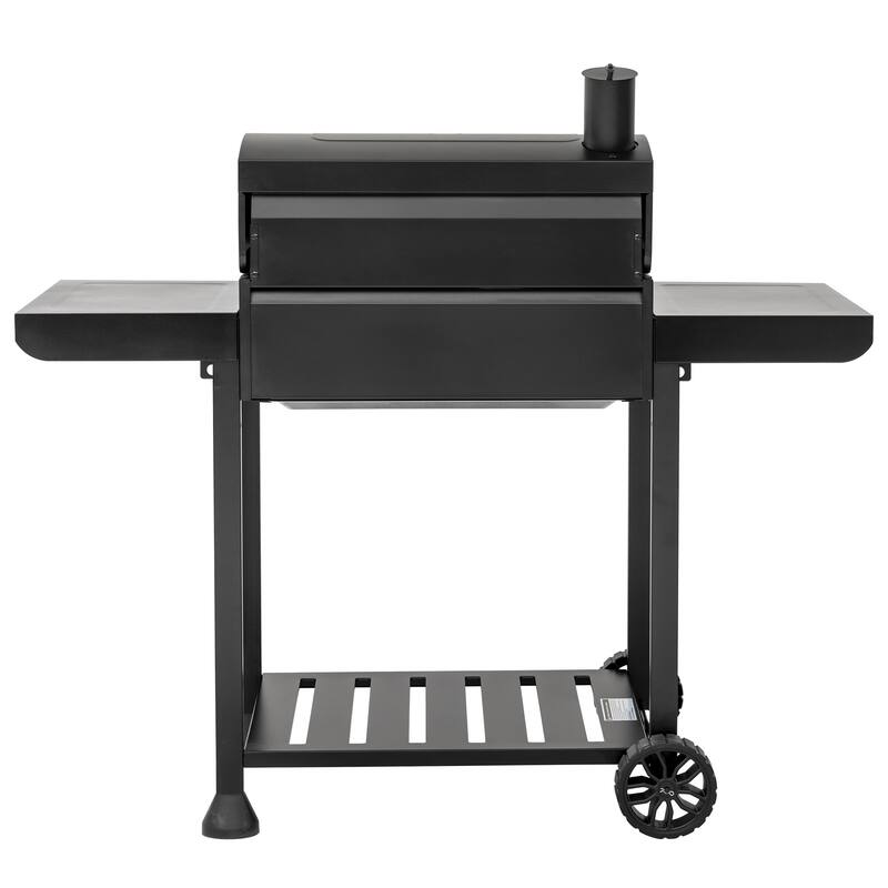 Royal Gourmet 24-Inch Movable Black Charcoal BBQ Grill