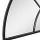 preview thumbnail 4 of 5, Uttermost 09733 Rousseau 60" W x 30" H Arched Framed Bathroom Mirror
