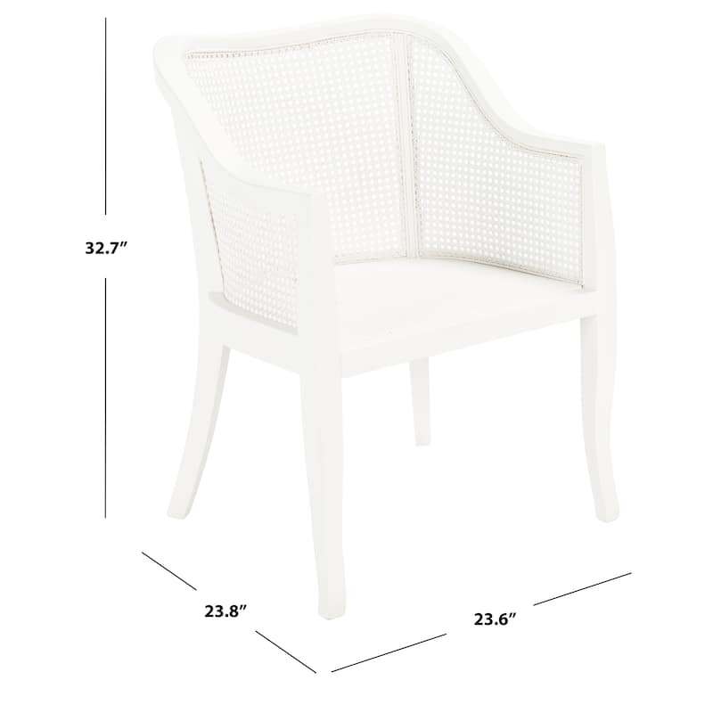 SAFAVIEH Olar Cane Dining Chair - 23.6" x 23.8" x 32.7" - 24Wx24Dx33H