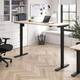 Option Natural Elm/Black Powder Coat