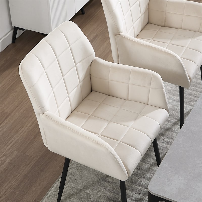 Dining Chairs,Upholstered Kitchen Chairs with Comfortable Seat