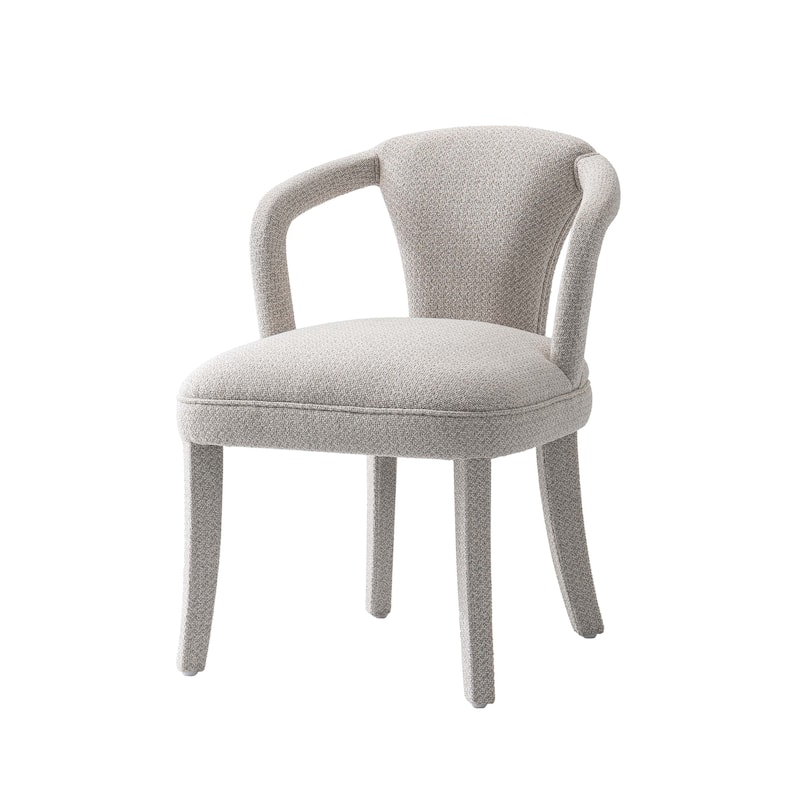 Manhattan Comfort Modern Palmer Tweed Dining Armchair