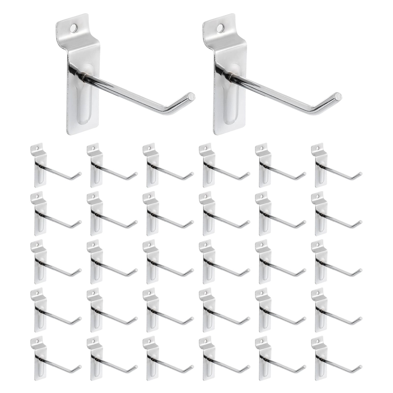 Slatwall Hooks 100 PCS Inch Slat Wall Slat Gridwall Panel