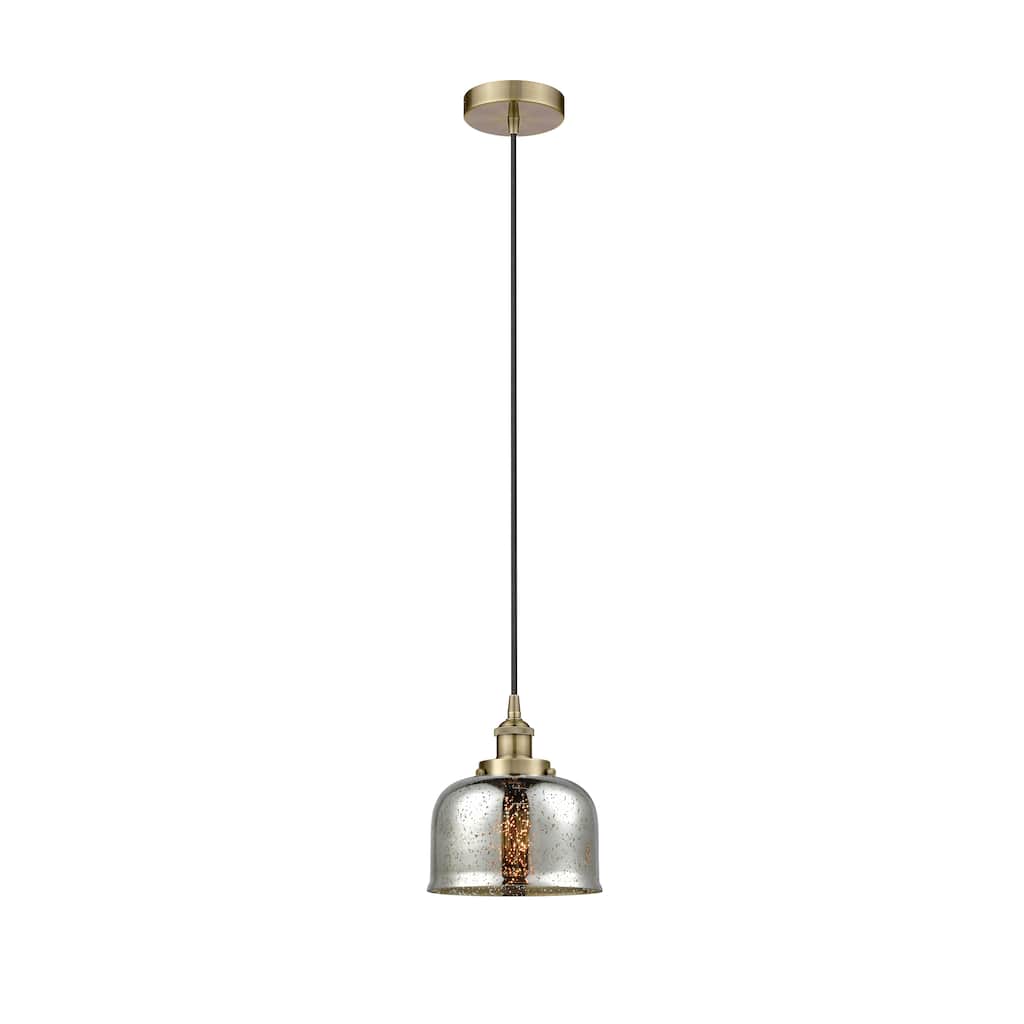 Innovations Lighting Bell - 1 Light 8" Cord Hung Mini Pendant.