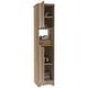 preview thumbnail 6 of 10, Ibis 14-inch Wide Linen Cabinet with Double Doors, 4 Interior Shelves, and 2 Cabinets