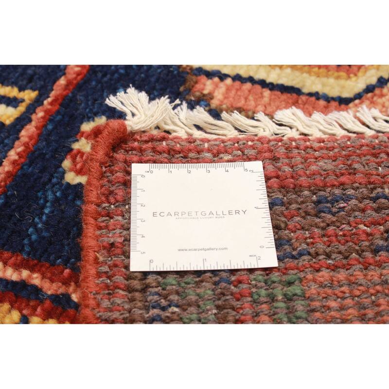 ECARPETGALLERY Hand-knotted Jules Serapi Dark Navy Wool Rug - 5'9 x 8'10