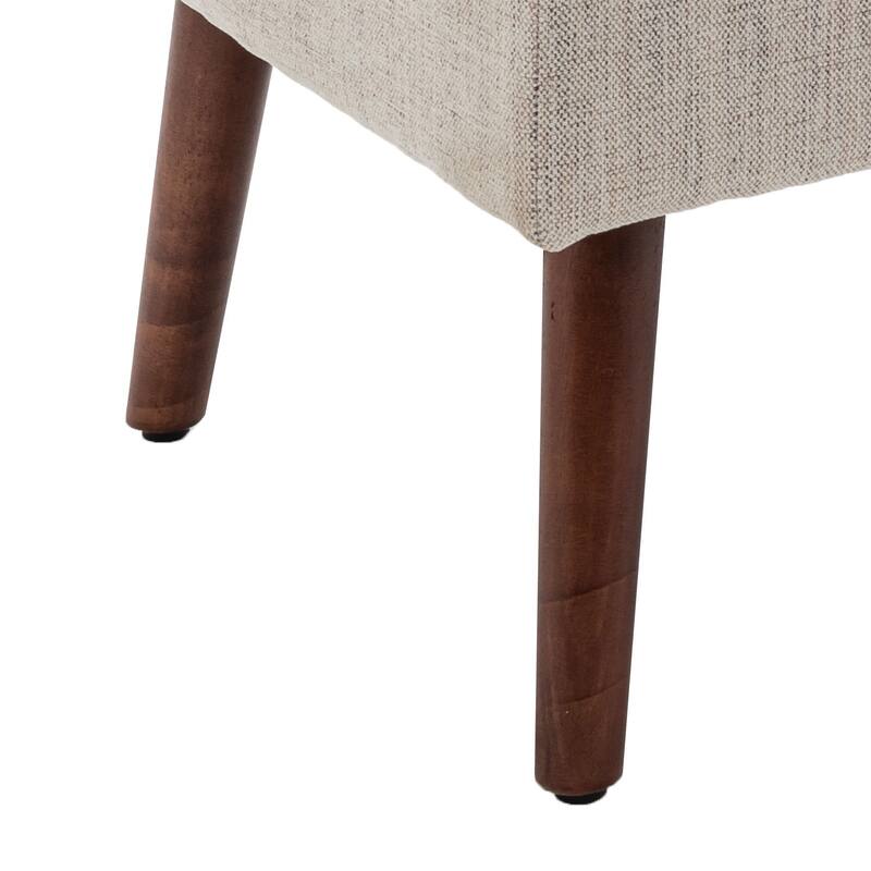 Modern Stylish Upholstered Storage Bench with Flip Top