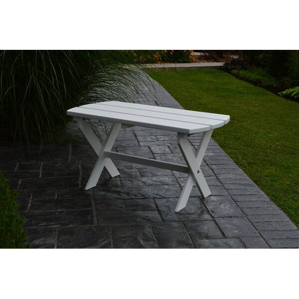 slide 1 of 16, Poly Folding Oval Coffee Table