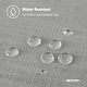 preview thumbnail 22 of 28, Tablecloth Solid Faux Linen Water Resistant Table Cover