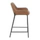 preview thumbnail 41 of 43, Carbon Loft Galotti Industrial Counter Stools (Set of 2)