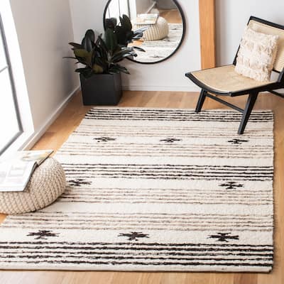 SAFAVIEH Handmade Natura Zack Boho Tribal Wool Rug